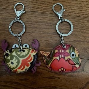 Set of 2 Vera bradley keychains